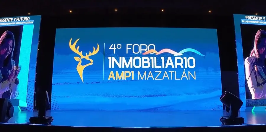 Escenario del Foro Inmobiliario AMPI Mazatlán